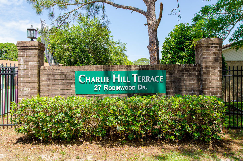Charlie Hill Terrace Signage