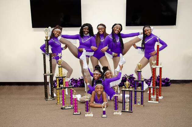 Group photo of the dance team