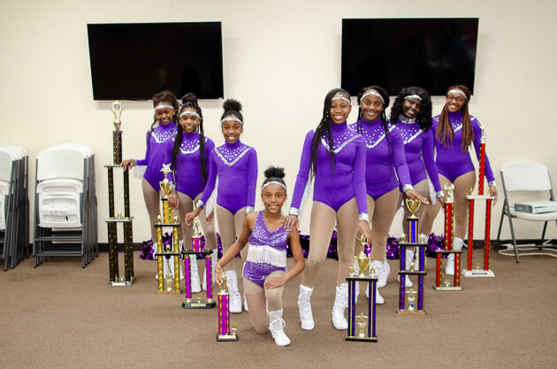 Group photo of the dance team