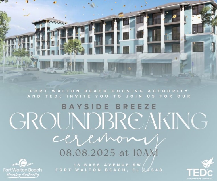 Groundbreaking Flyer. All information from this flyer is listed below.